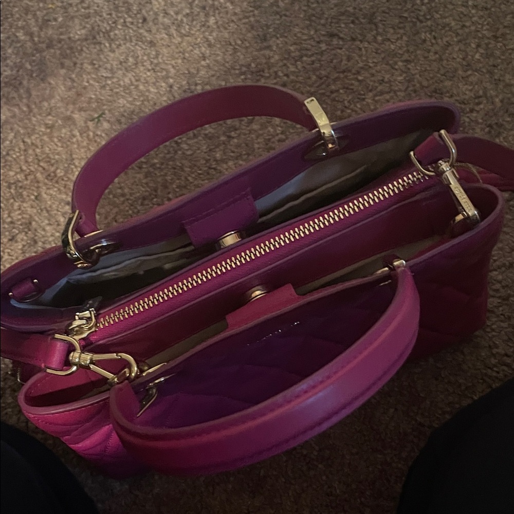 kate spade Quilted Satchel — Fuchsia Pink - Picture 2 of 5